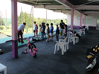 5月例会「キッズゴルフレッスン」の報告